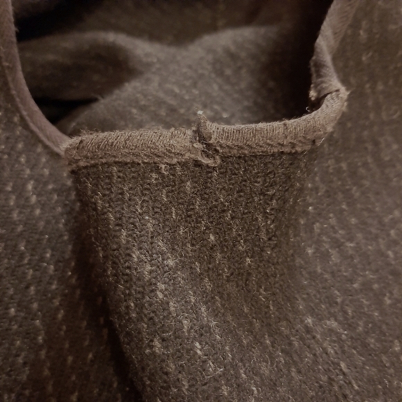 Vintage John Rich And Bros Woolrich Vest XXL Black Mackinaw Wool Hunting Utility - Picture 5 of 5